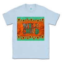 Dusty Blue western wild child Classic Tee - Jasminsmagicworld
