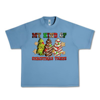 Pebble Blue My kind of Christmas trees Urban Heavy Tee - RanaPortraitStore