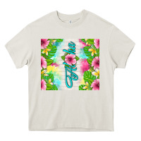 Cream aloha summer Heavy Core Tee - TumblerDesignByShophia