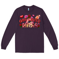 Plum one loved nana Long Sleeve Tee - FaDigitalArtStudio