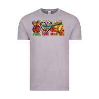 Peace Love Cinco De Mayo Vintage Tee | Teevron