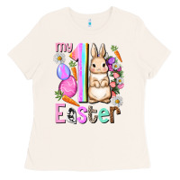 Bone My first Easter Girl Easter Day Ladies Tee - HowdyJamesFarm
