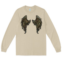 Mushroom leopard camouflage wings Long Sleeve Tee - RanaPortraitStore