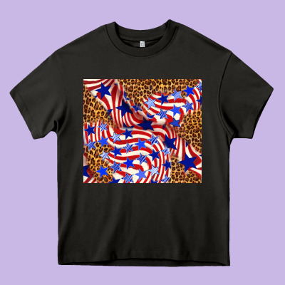 4th Of July Patriotic Usa Heavy Core Tee Designed By Tumblerdesignbyshophia