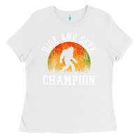 White hide and seek champion Ladies Tee - DesigneFamous