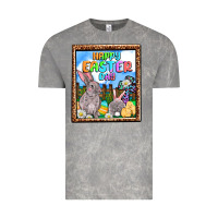 Cloud Rock Happy Easter Day Vintage Tee - OliviaCreatesArt