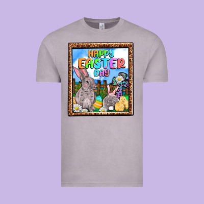 Happy Easter Day Vintage Tee Designed By Oliviacreatesart