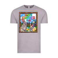Vintage Zinc Happy Easter Day Vintage Tee - OliviaCreatesArt