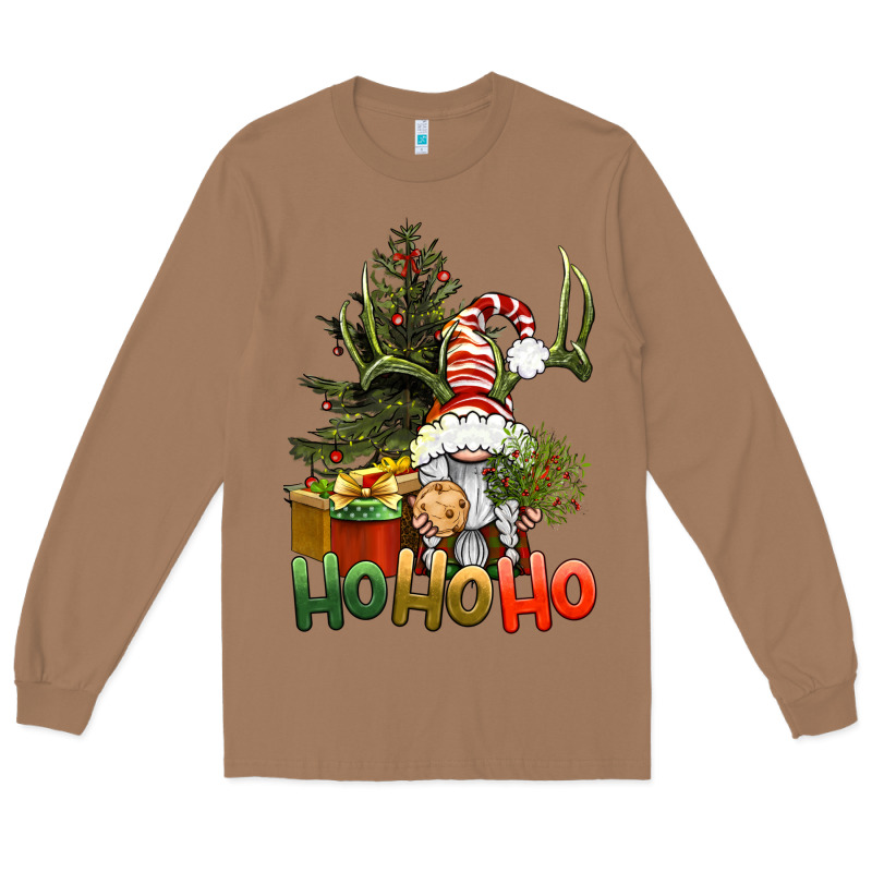 Ho Ho Ho Christmas Gnome Long Sleeve Tee by BundleAndBundleShop | Teevron