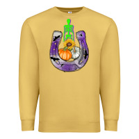 Antique Gold horseshoe halloween Premium Sweatshirt - AdoDesignShop