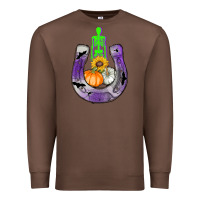 Chestnut horseshoe halloween Premium Sweatshirt - AdoDesignShop