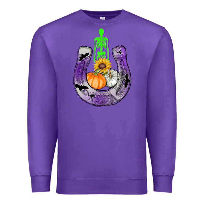 Horseshoe Halloween Premium Sweatshirt by AdoDesignShop | Teevron