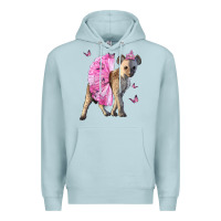 Blue Mist Baby Hyena With Tutu Premium Hoodie - LillyAllenDesigns