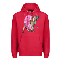 Cardinal Baby Hyena With Tutu Premium Hoodie - LillyAllenDesigns