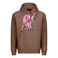 Chestnut Baby Hyena With Tutu Premium Hoodie - LillyAllenDesigns