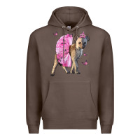 Coffee Baby Hyena With Tutu Premium Hoodie - LillyAllenDesigns