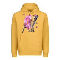 Mustard Baby Hyena With Tutu Premium Hoodie - LillyAllenDesigns