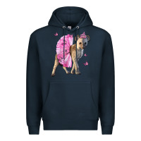 Navy Baby Hyena With Tutu Premium Hoodie - LillyAllenDesigns