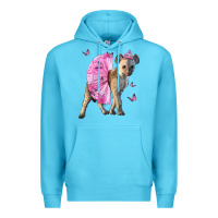 Ocean Blue Baby Hyena With Tutu Premium Hoodie - LillyAllenDesigns