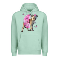 Seafoam Baby Hyena With Tutu Premium Hoodie - LillyAllenDesigns