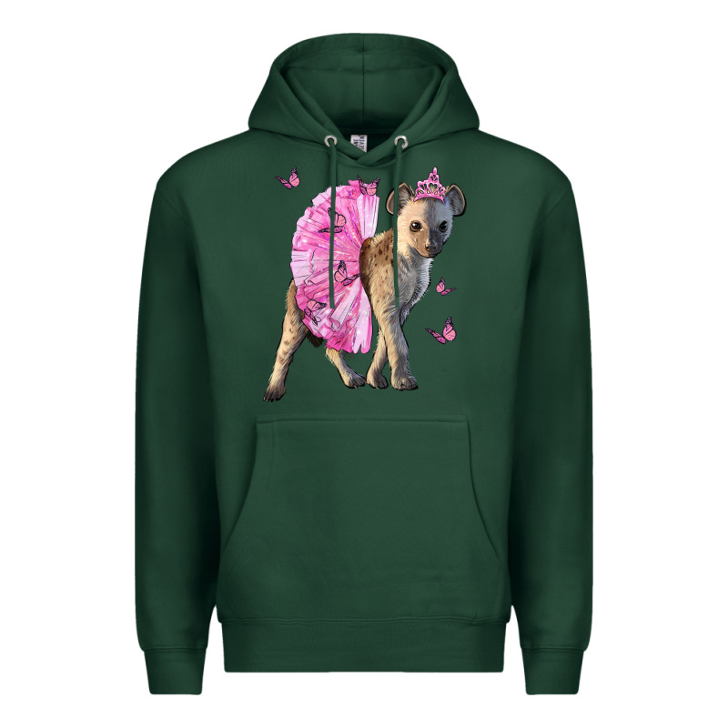 Baby Hyena With Tutu Premium Hoodie by LillyAllenDesigns | Teevron