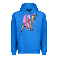 True Royal Baby Hyena With Tutu Premium Hoodie - LillyAllenDesigns