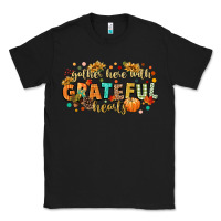 Black gather here with grateful hearts Classic Tee - CowGirlArtShop