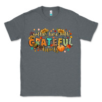 Charcoal Heather gather here with grateful hearts Classic Tee - CowGirlArtShop