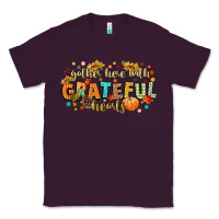 Plum gather here with grateful hearts Classic Tee - CowGirlArtShop