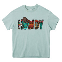 Arona Western Howdy Gemstone Cowboy Hat Heavy Core Tee - HowdyJamesFarm