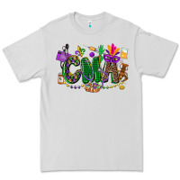 Dove Grey cma mardi gras cowgirl Premium Tee - CowGirlArtShop