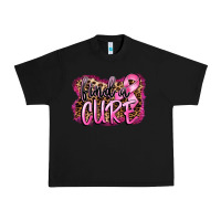 Black find a cure Urban Heavy Tee - FaDigitalArtStudio