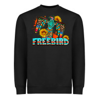 Black freebird thunderbird Heavyweight Sweatshirt - AdoDesignShop