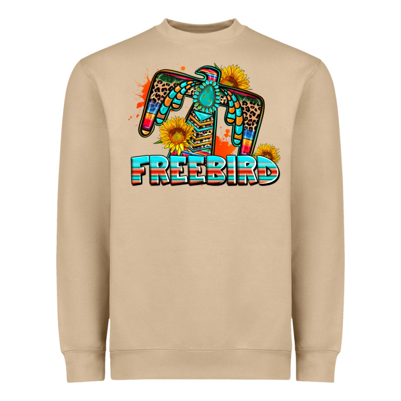 Freebird Thunderbird Heavyweight Sweatshirt by AdoDesignShop | Teevron