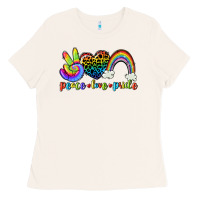 Bone Peace love pride Ladies Tee - CowGirlArtShop