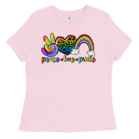 Peace Love Pride Ladies Tee | Teevron