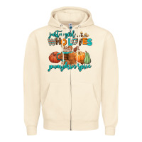 Sandshell just a girl who loves pumpkin spice Zipper Hoodie - AdoDesignShop