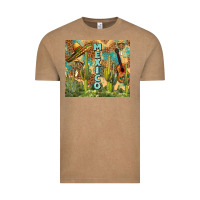 Vintage Coffee Mexico Vintage Tee - FaDigitalArtStudio