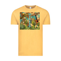 Vintage Mustard Mexico Vintage Tee - FaDigitalArtStudio