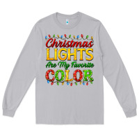Moon Dust christmas lights are my favorite color Long Sleeve Tee - FaDigitalArtStudio