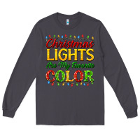 Smoke christmas lights are my favorite color Long Sleeve Tee - FaDigitalArtStudio