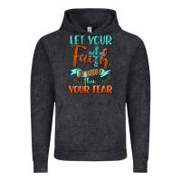 Vintage Black Let Your Faith Be Bigger Than Your Fear Vintage Hoodie - BundleAndBundleShop