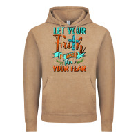 Vintage Coffee Let Your Faith Be Bigger Than Your Fear Vintage Hoodie - BundleAndBundleShop