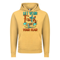 Vintage Mustard Let Your Faith Be Bigger Than Your Fear Vintage Hoodie - BundleAndBundleShop