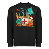 Black nurse  and fall Heavyweight Sweatshirt - AdoDesignShop