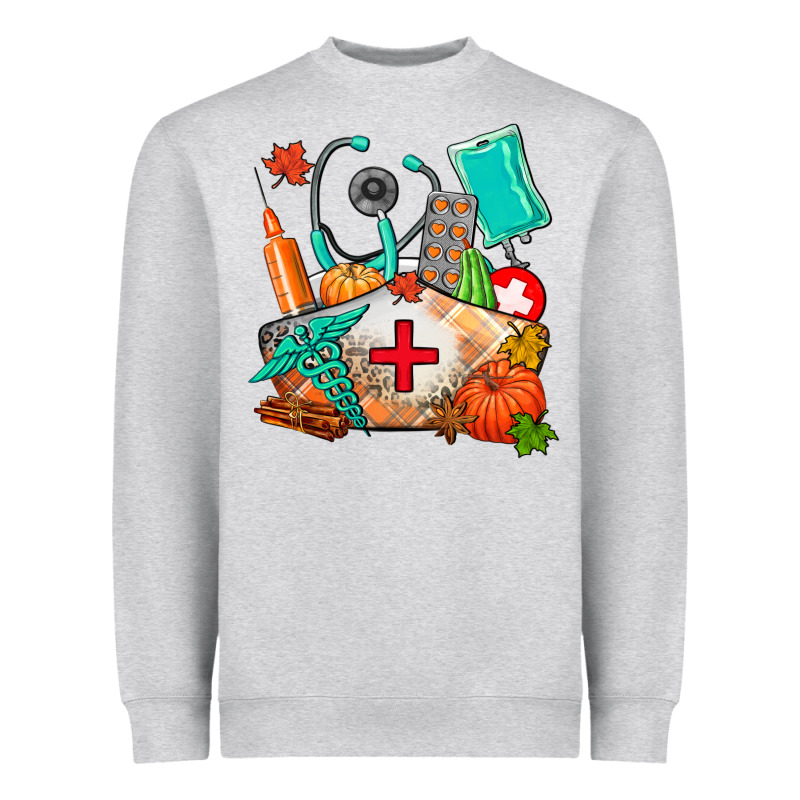 Nurse  And Fall Heavyweight Sweatshirt by AdoDesignShop | Teevron