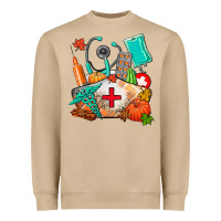 Mushroom nurse  and fall Heavyweight Sweatshirt - AdoDesignShop