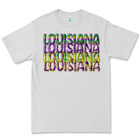 Dove Grey louisiana mardi gras Premium Tee - CowGirlArtShop