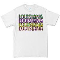 White louisiana mardi gras Premium Tee - CowGirlArtShop