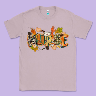 Fall Nurse Classic Tee Designed By Cowgirlartshop